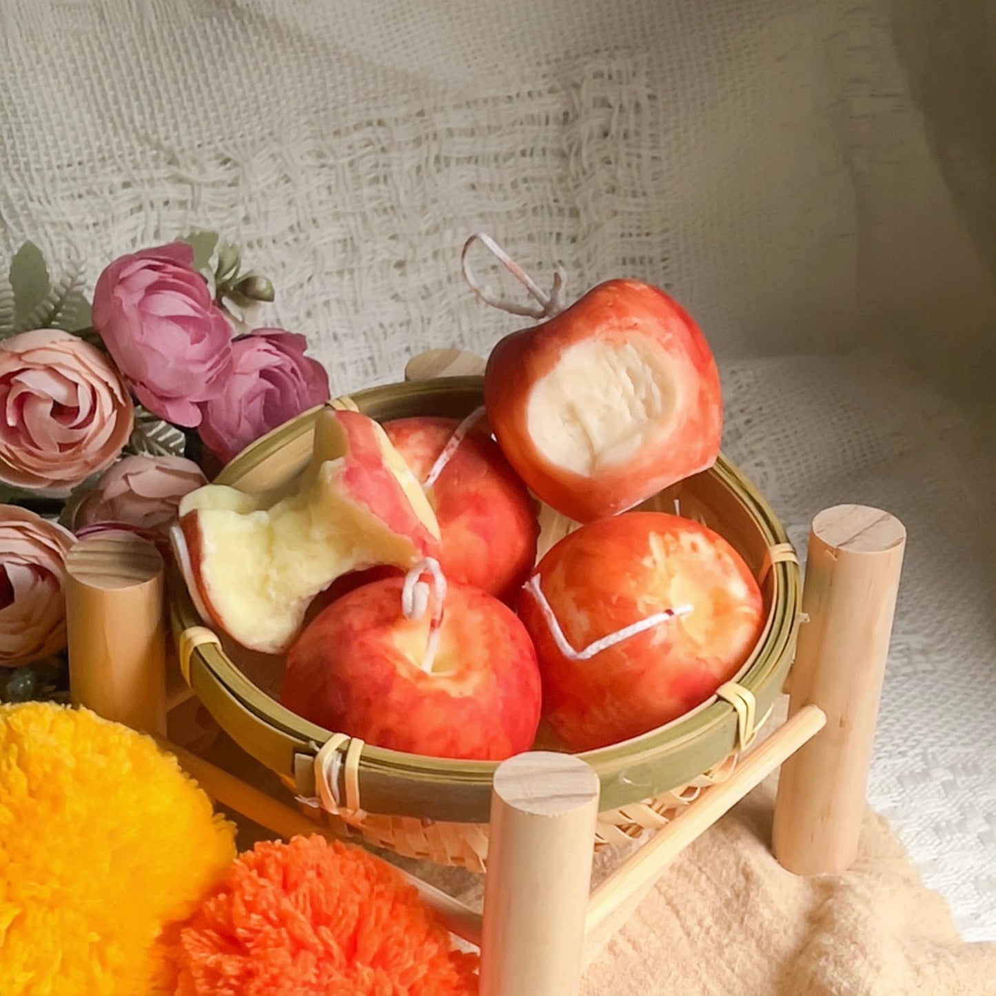 Apple Bites - Apple shape candles